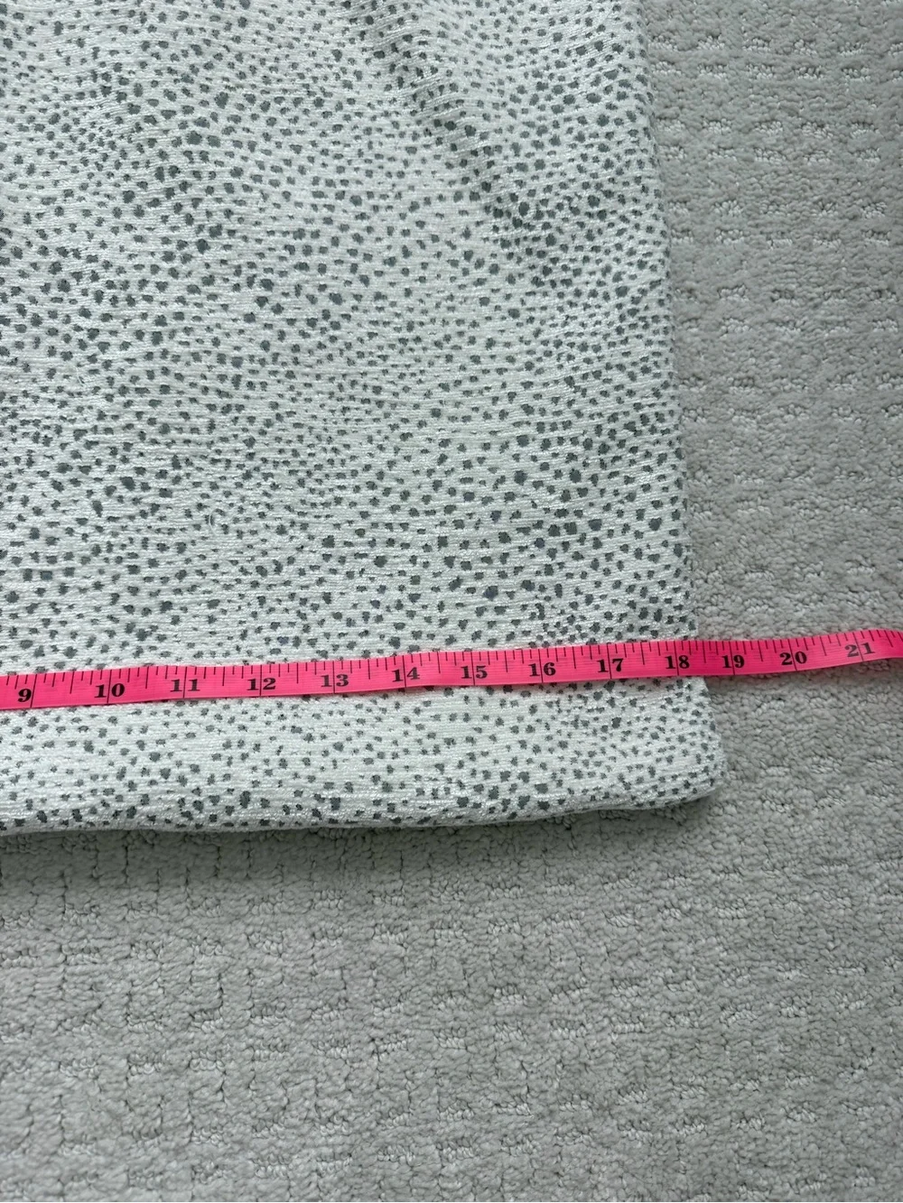 West Elm Dotted Chenille Jacquard Pillow Cover slate 20x20